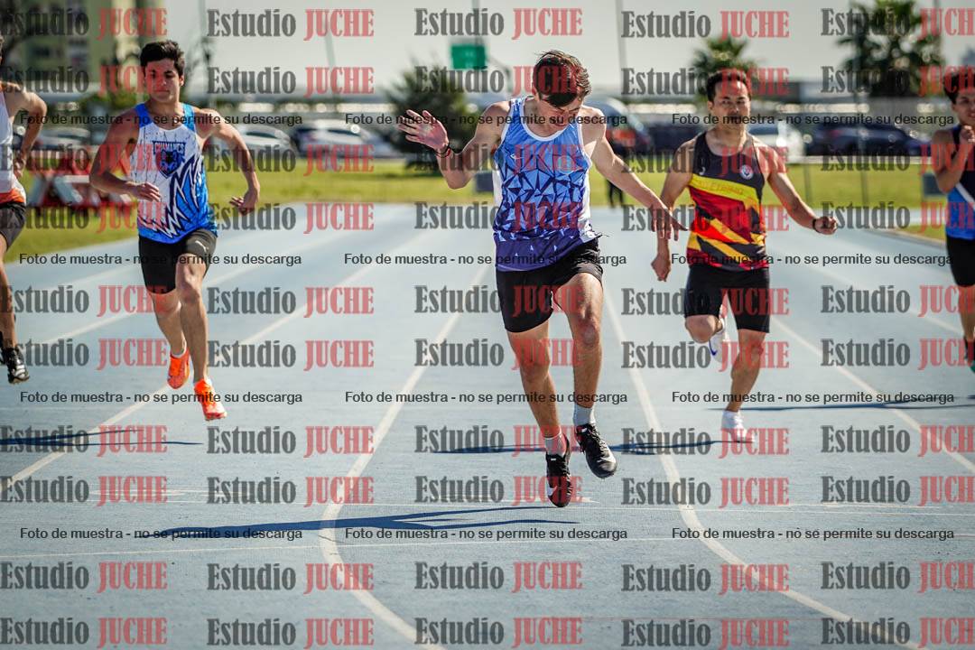 Fotos de los 200 m de varones