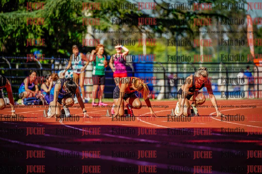 Fotos de los 100 m llanos de mujeres
