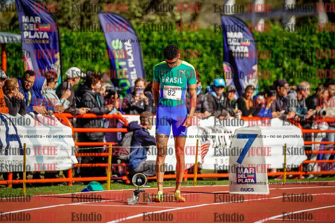 Fotos de los 400 m llanos de varones - FINAL