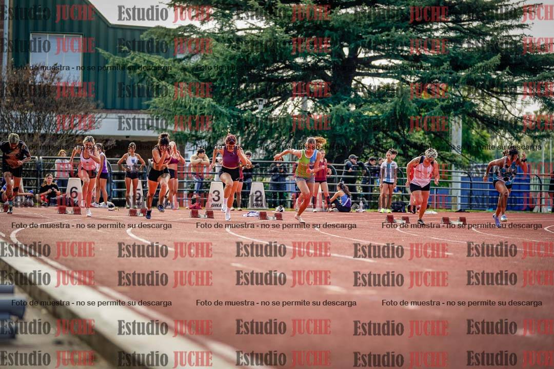 Fotos de los 100 m llanos de mujeres