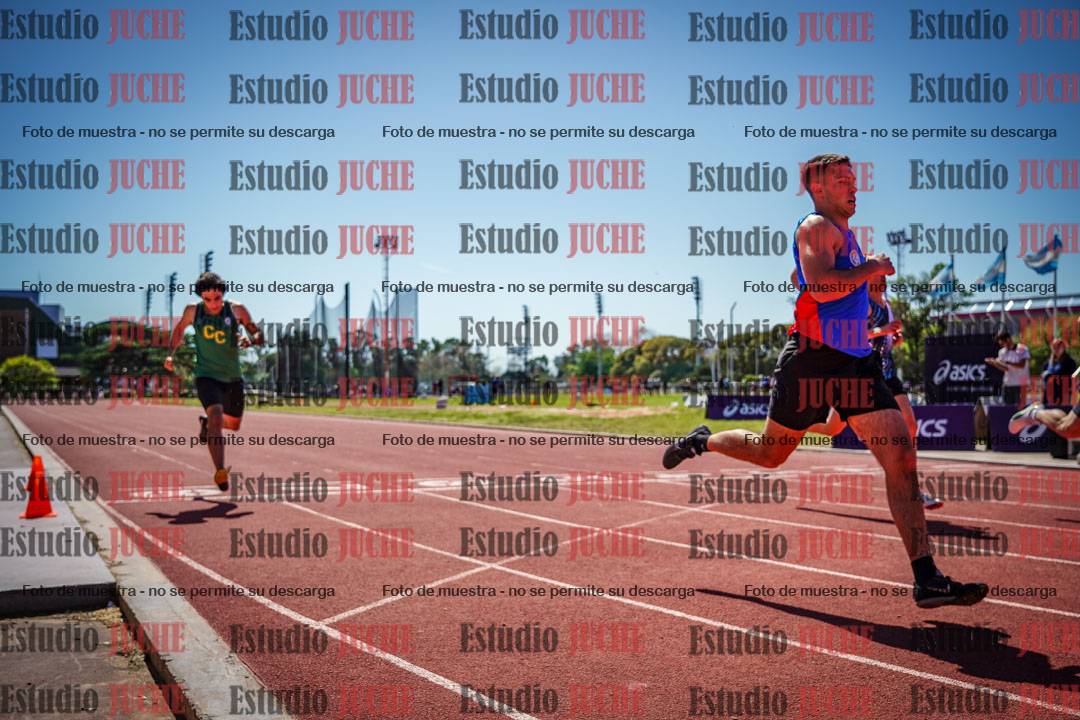 Fotos de los 200 m llanos de varones