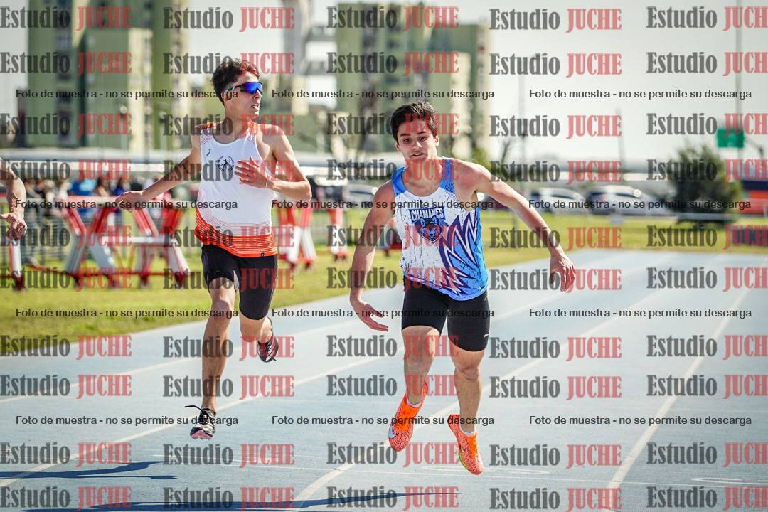 Fotos de los 200 m de varones
