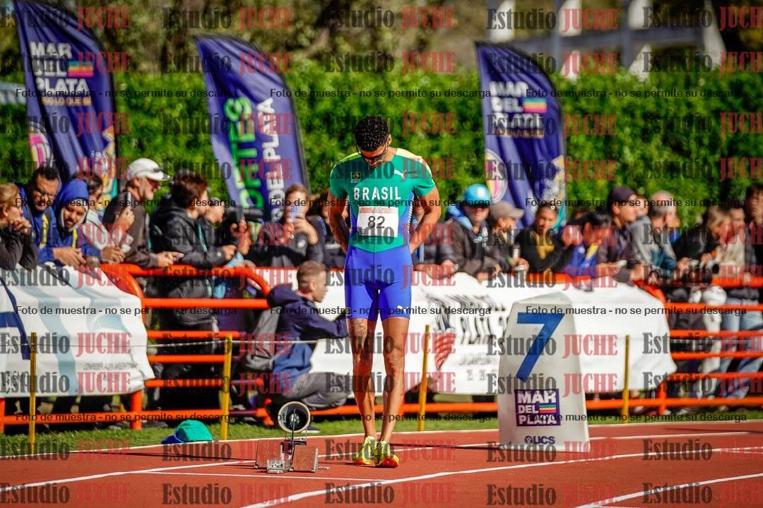 Fotos de los 400 m llanos de varones - FINAL
