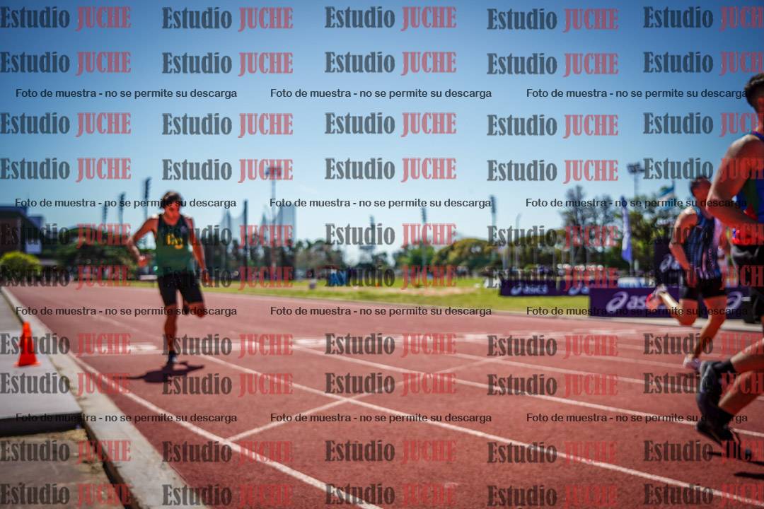 Fotos de los 200 m llanos de varones