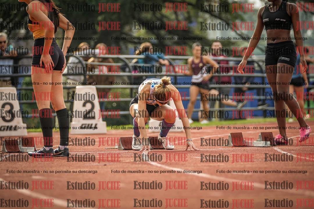 Fotos de los 100 m llanos de mujeres