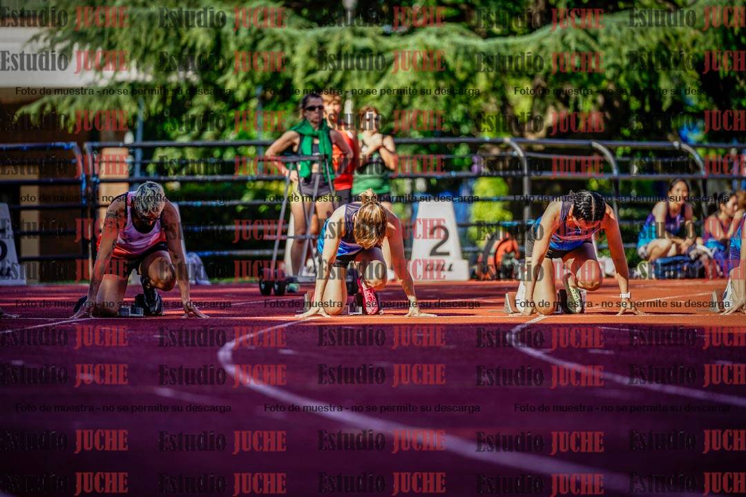 Fotos de los 100 m llanos de mujeres