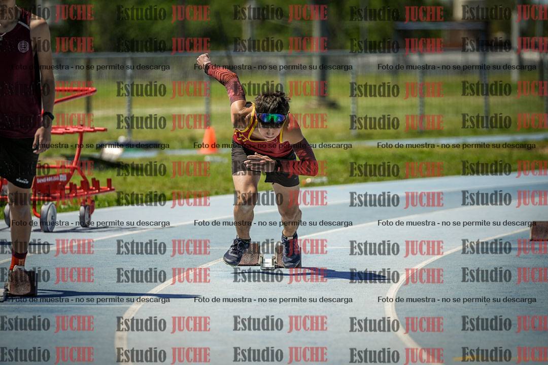 Fotos de los 200 m llanos de varones