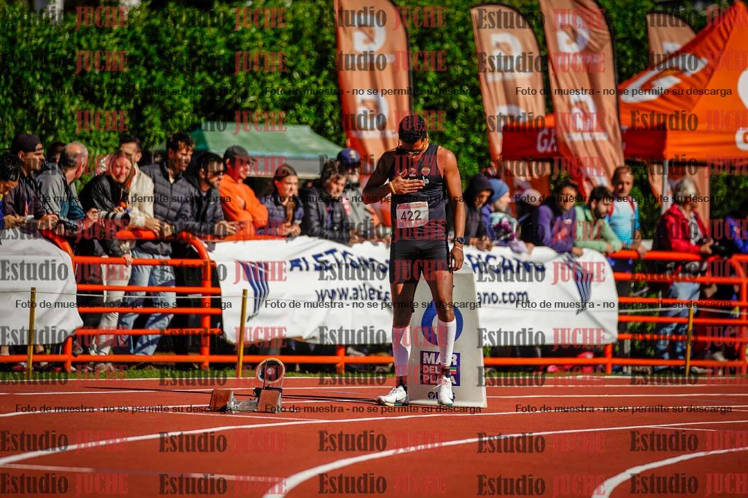 Fotos de los 400 m llanos de varones - FINAL