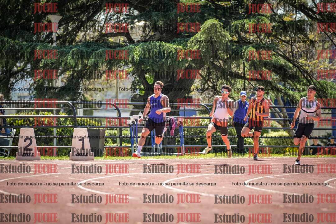 Fotos de los 200 m llanos de varones