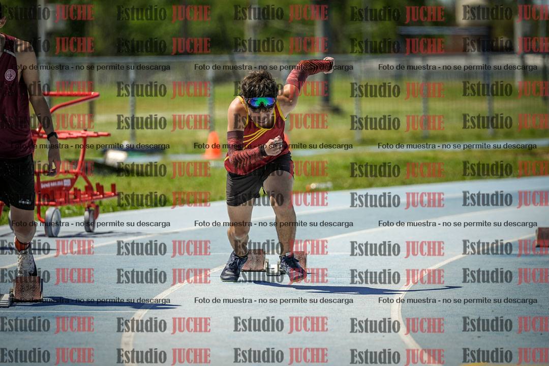 Fotos de los 200 m llanos de varones