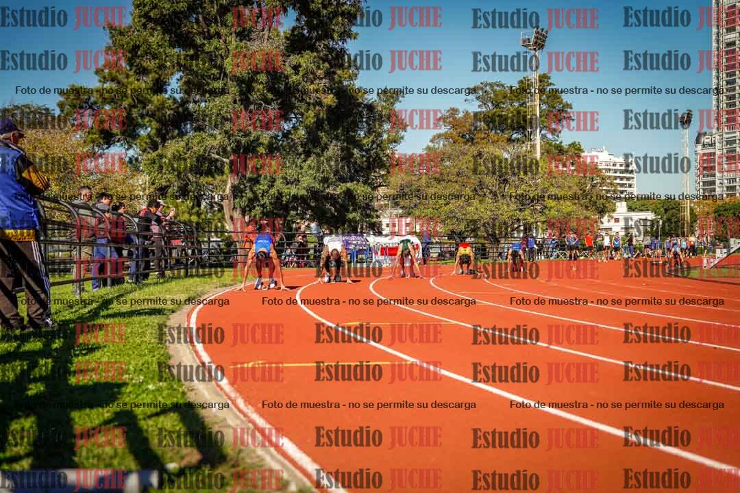 Fotos de los 200 m llanos de varones