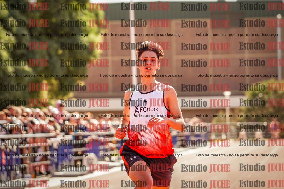 Fotos de los 100 m llanos de varones