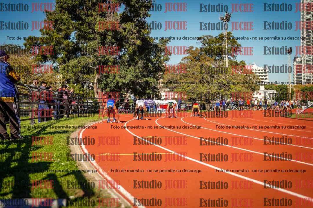 Fotos de los 200 m llanos de varones