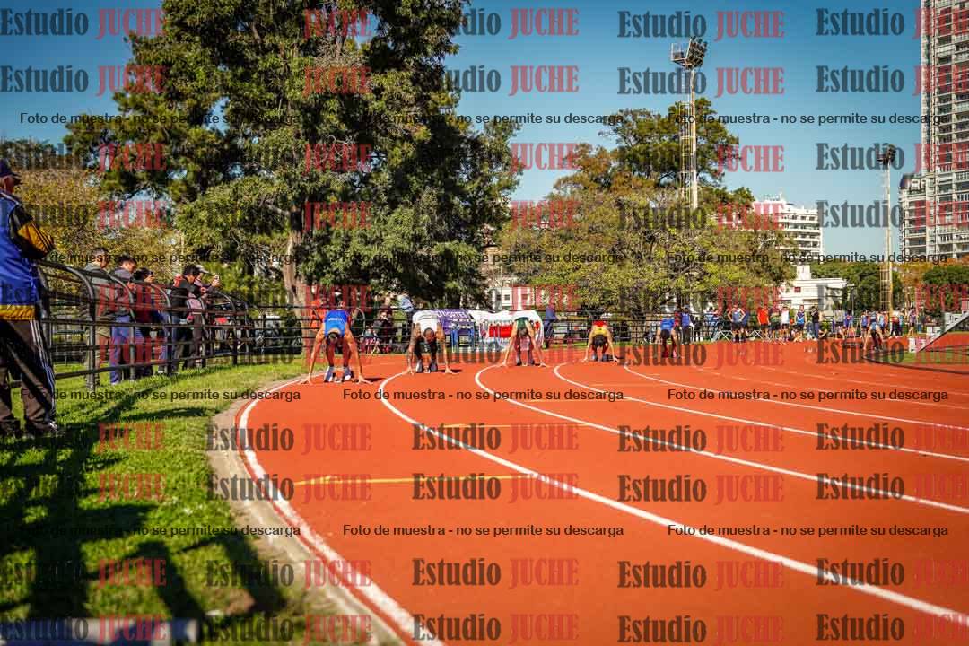 Fotos de los 200 m llanos de varones