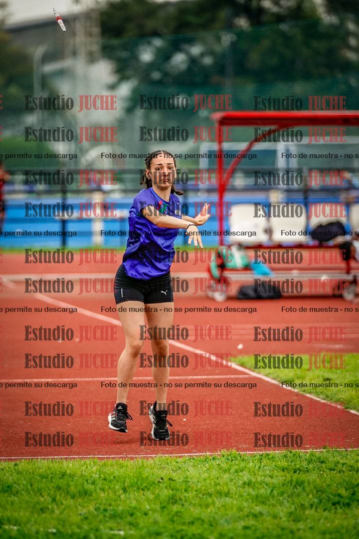 Fotos del lanzamiento de jabalina de mujeres - hexatlón 5