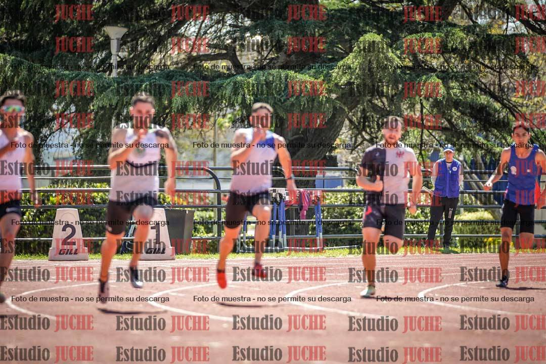 Fotos de los 200 m llanos de varones