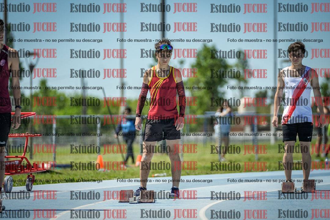 Fotos de los 200 m llanos de varones
