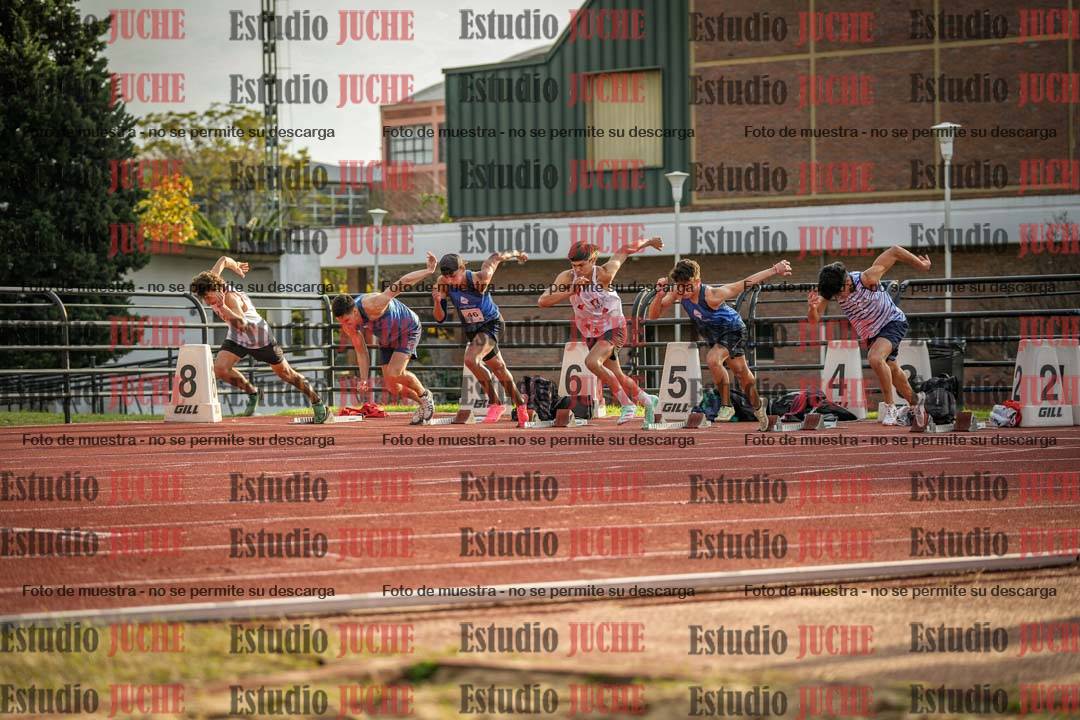 Fotos de los 110 m con vallas de varones - decatlón 6