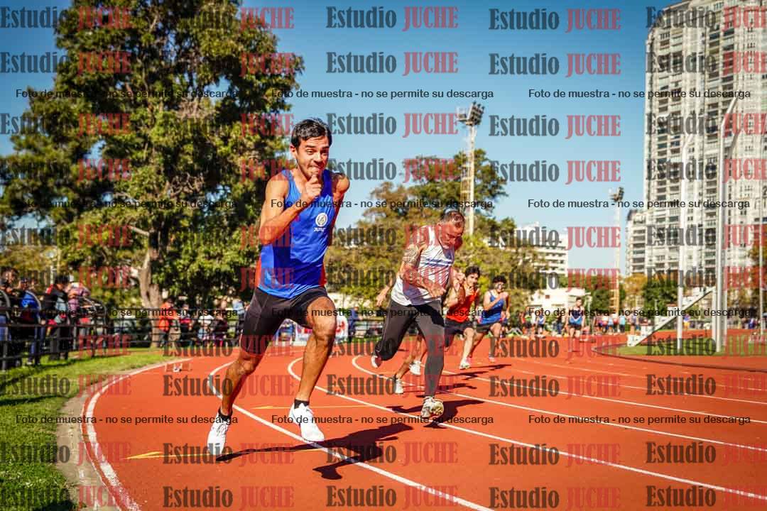 Fotos de los 200 m llanos de varones
