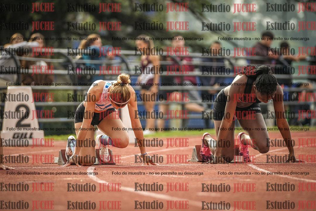 Fotos de los 100 m llanos de mujeres