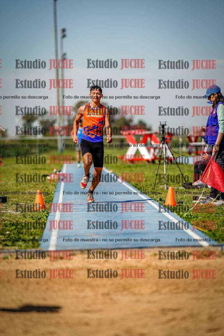 Fotos del salto triple de varones