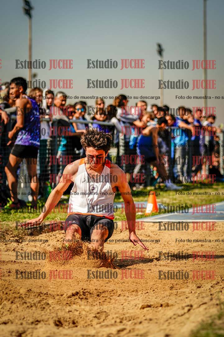 Fotos del salto en largo de varones