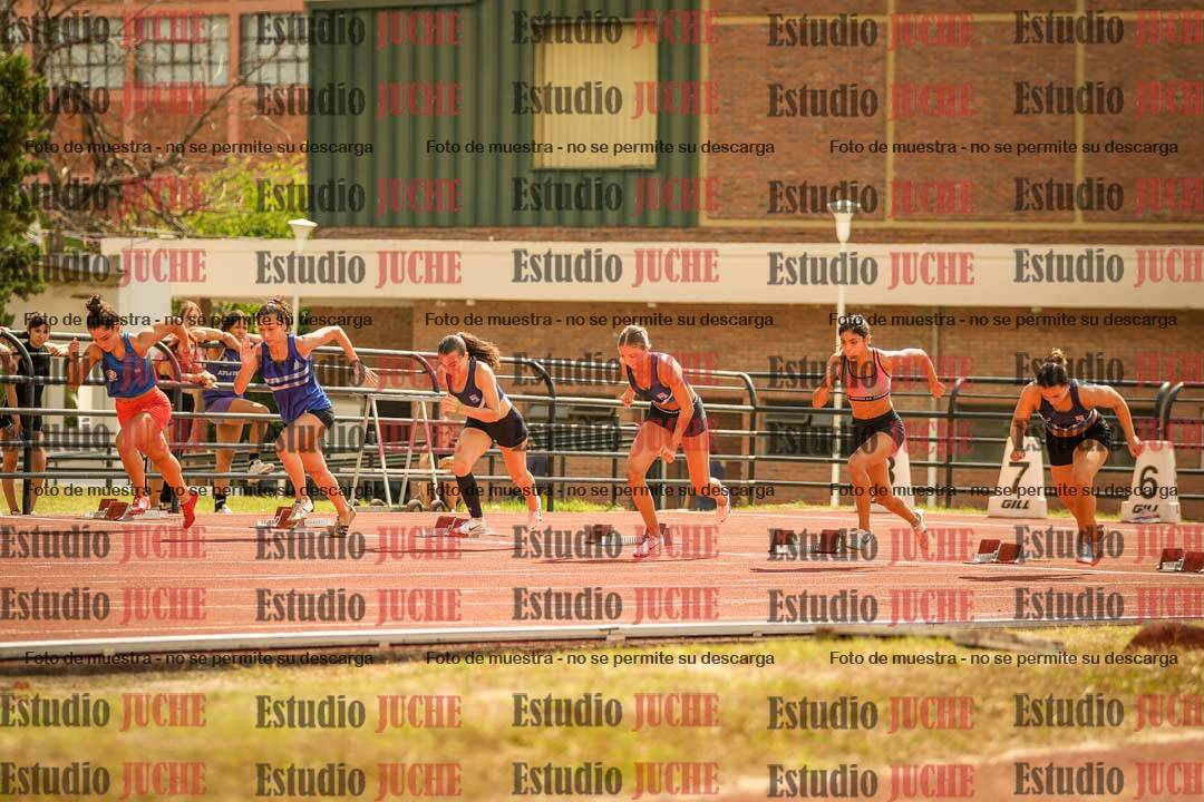 Fotos de los 100 m llanos de mujeres