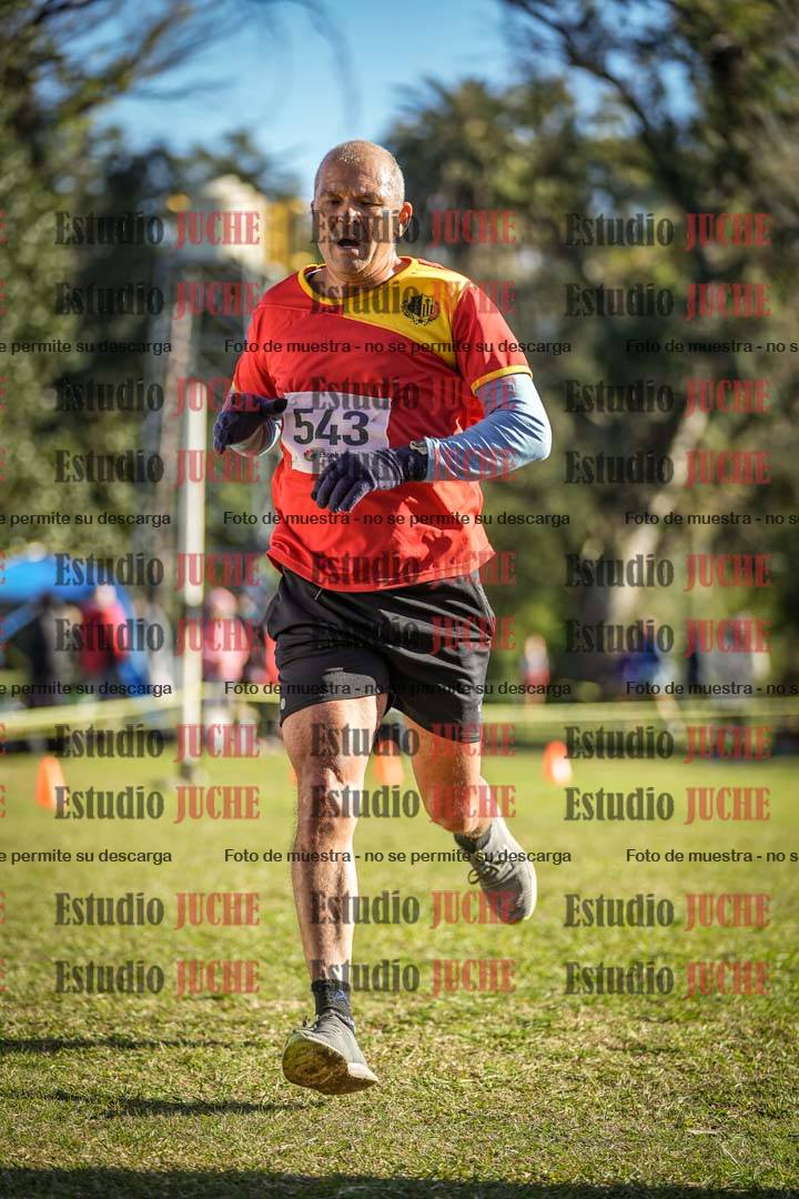 Fotos de la llegada del cross de 4000 m - varones