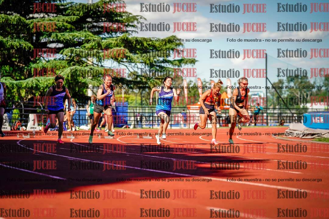 Fotos de los 100 m llanos de mujeres
