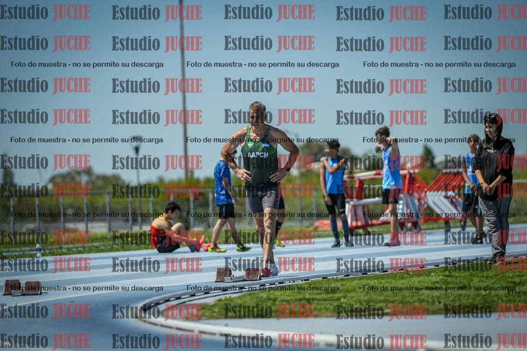 Fotos de los 200 m llanos de varones