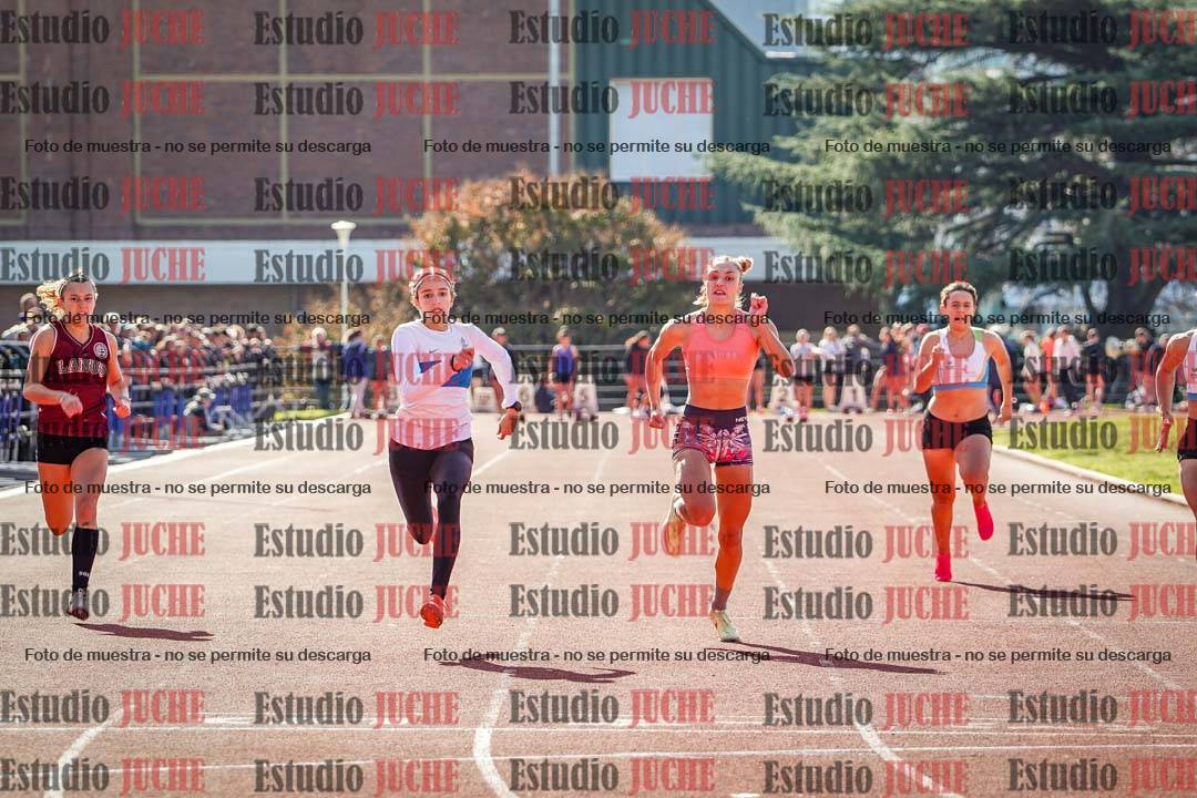 Fotos de los 100 m llanos de mujeres