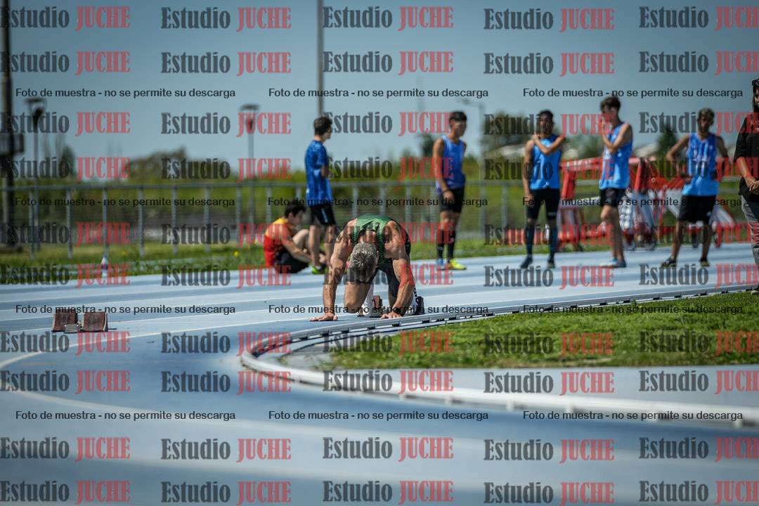 Fotos de los 200 m llanos de varones