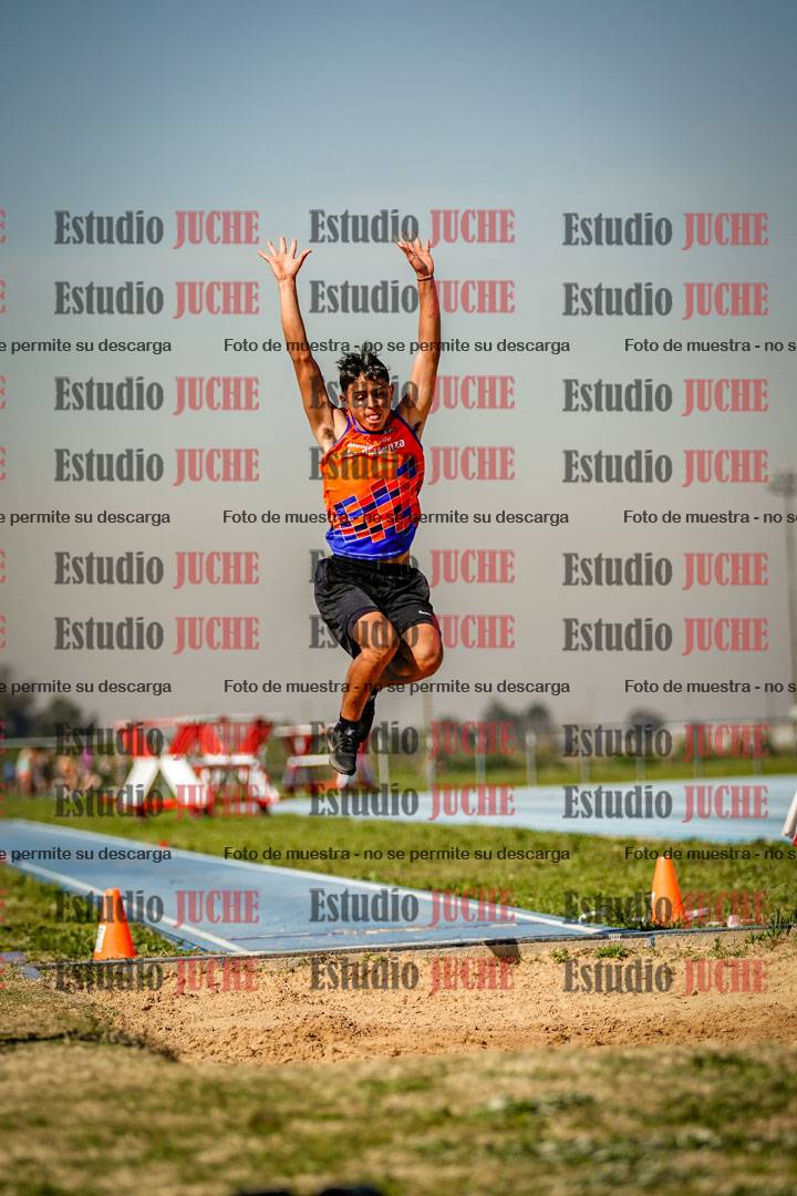 Fotos del salto en largo de varones
