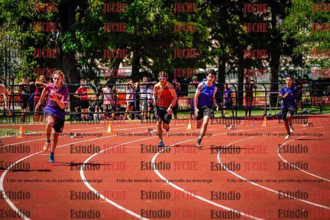 Fotos de los 200 m llanos de varones