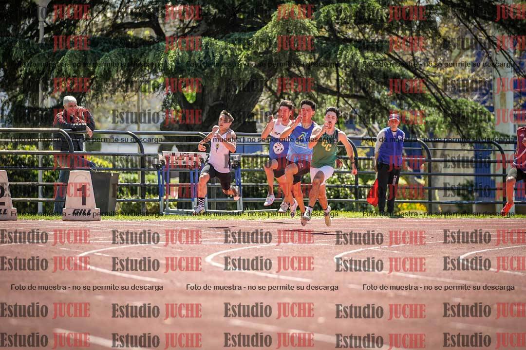 Fotos de los 200 m llanos de varones