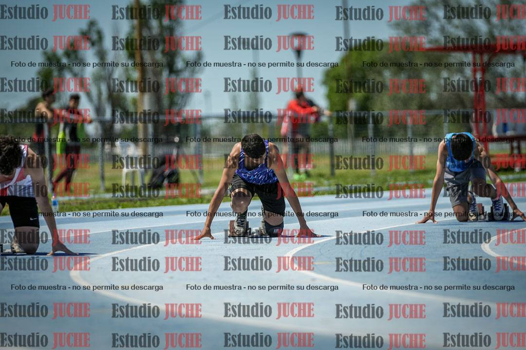 Fotos de los 200 m llanos de varones