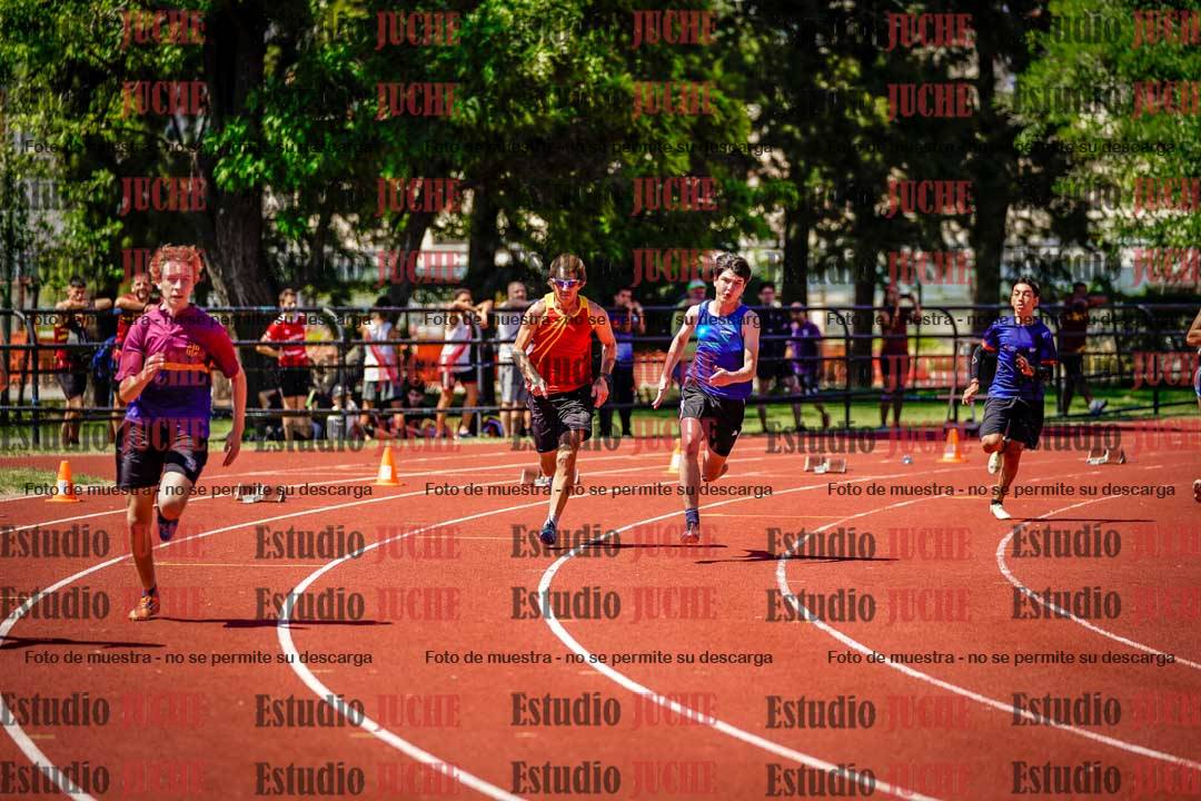 Fotos de los 200 m llanos de varones