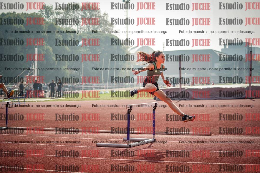 Fotos de los 400 m con vallas de mujeres