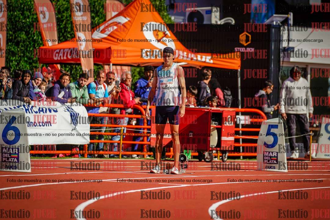 Fotos de los 400 m llanos de varones - FINAL