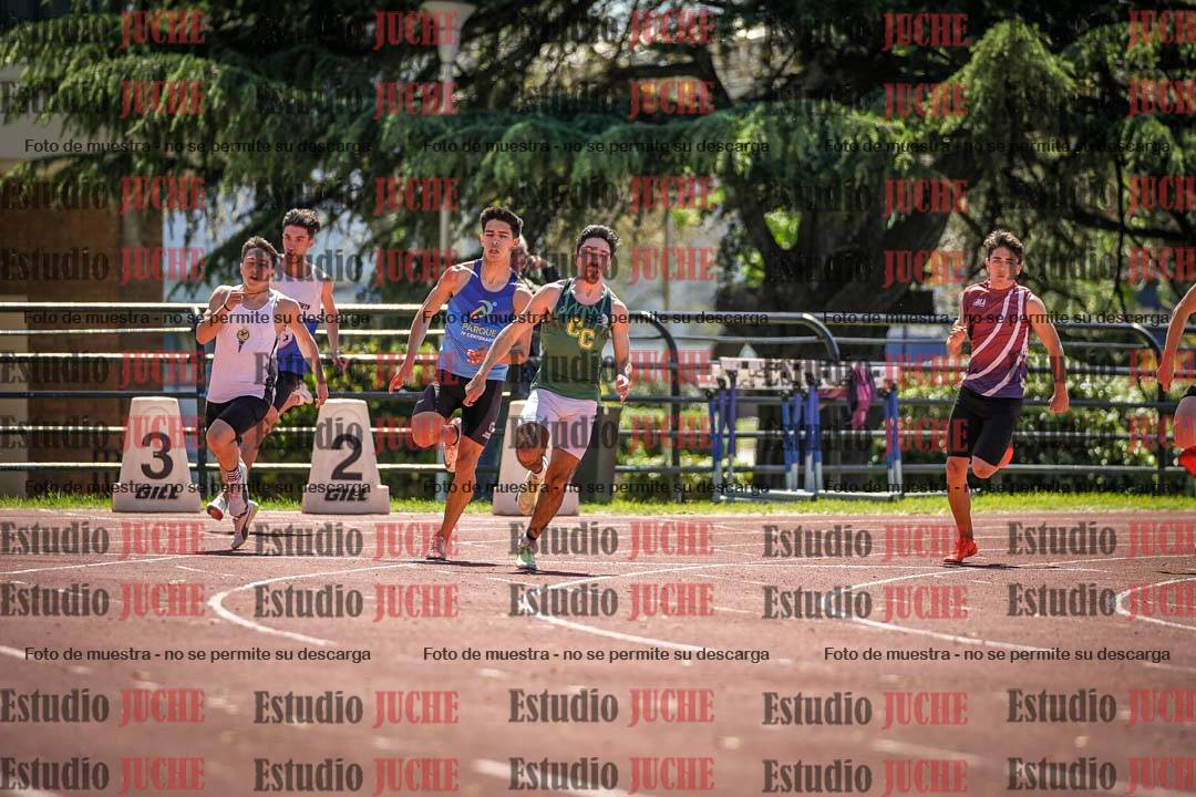 Fotos de los 200 m llanos de varones