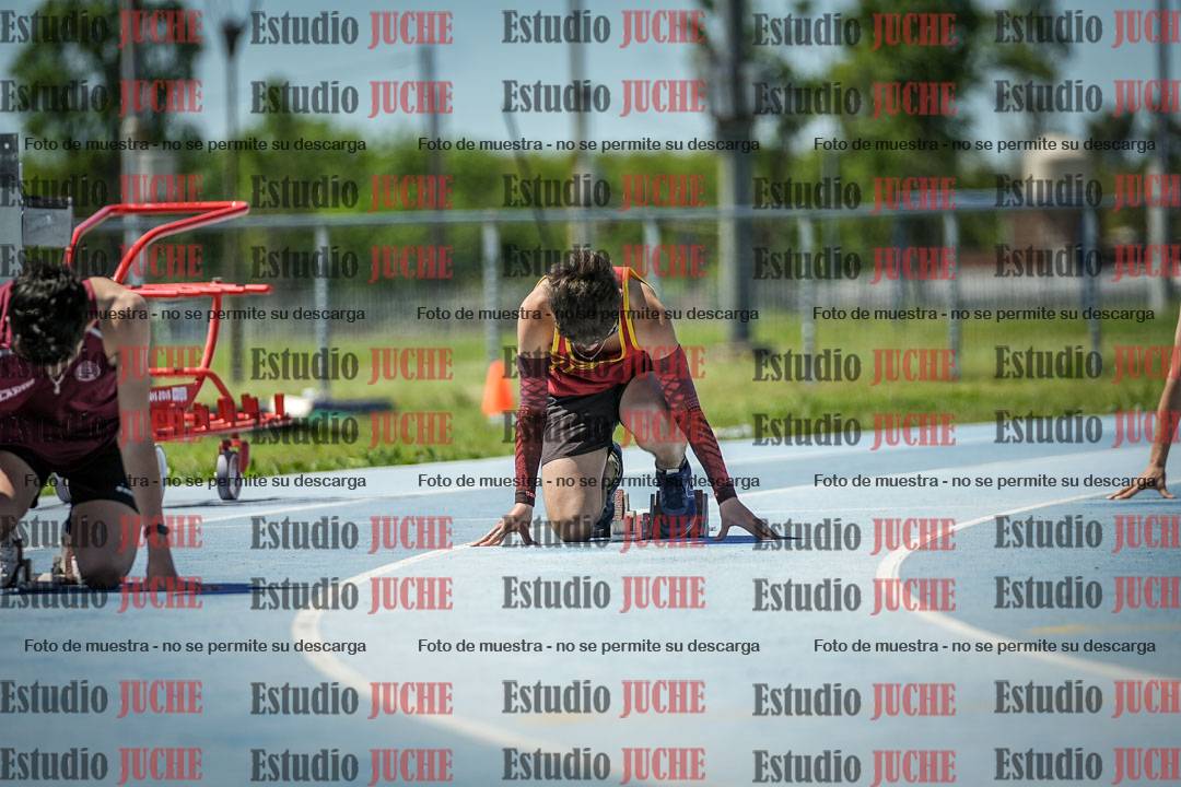 Fotos de los 200 m llanos de varones