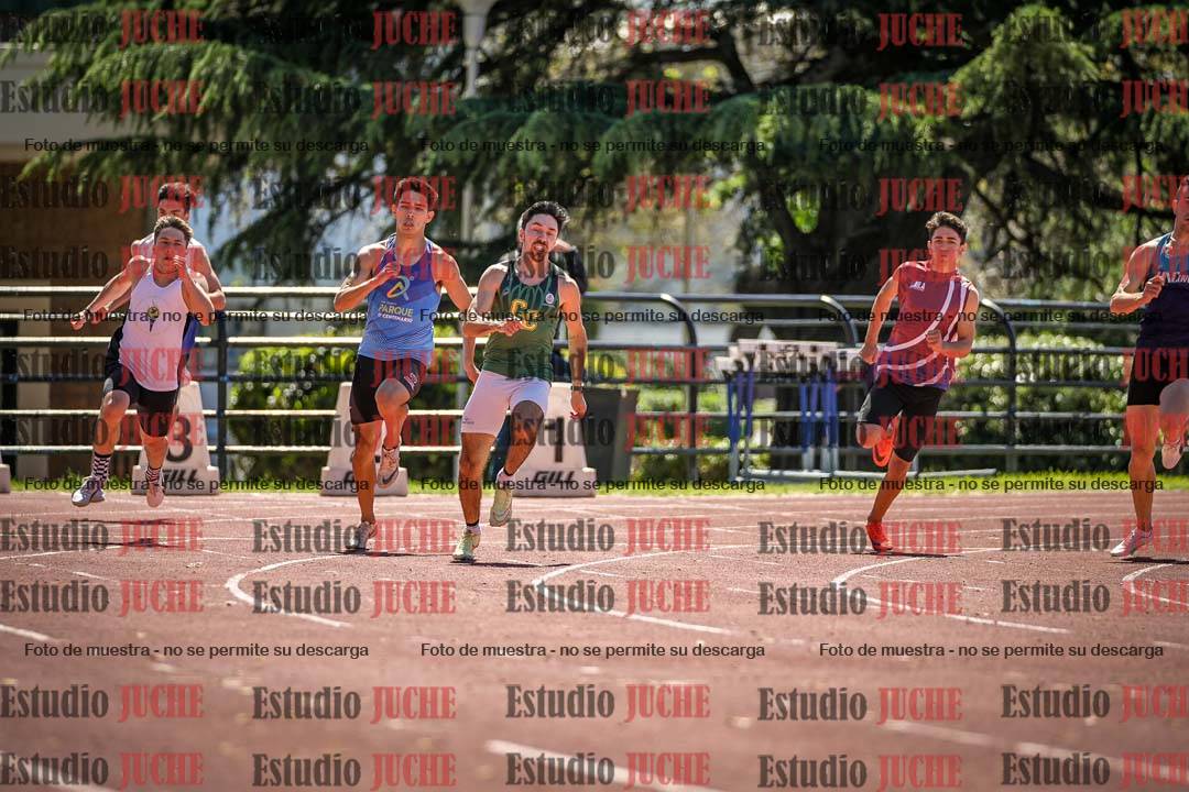 Fotos de los 200 m llanos de varones