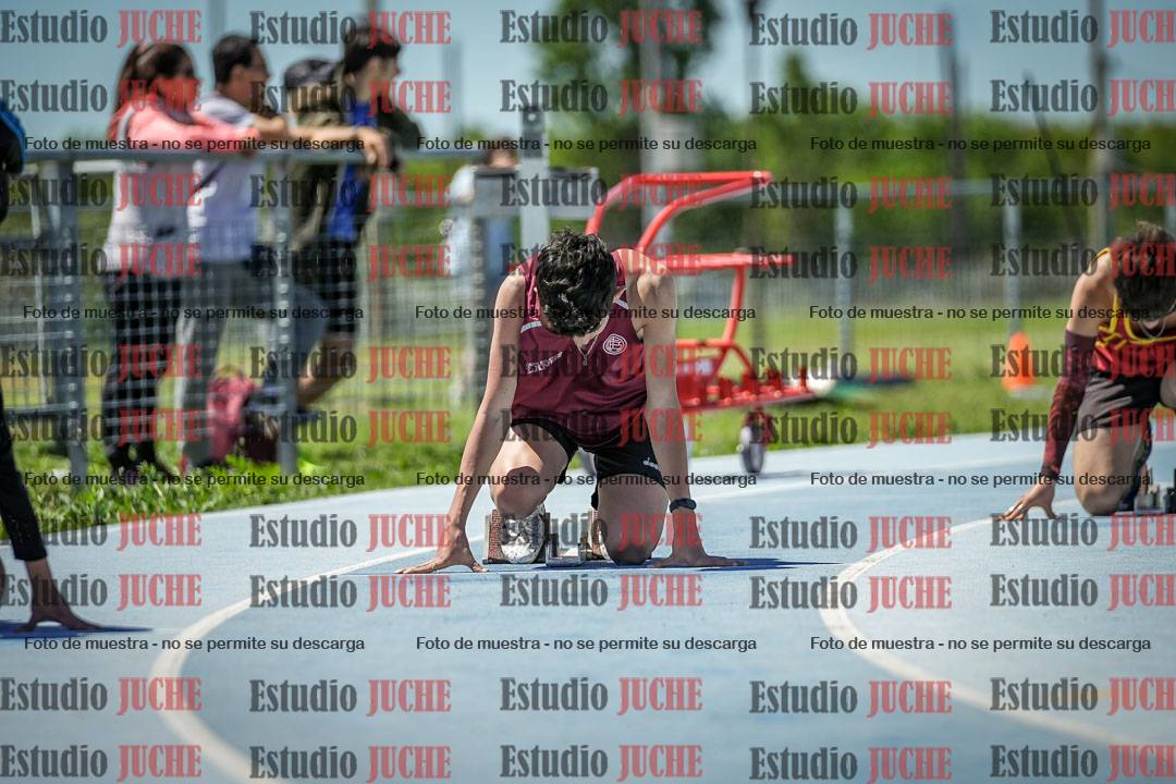 Fotos de los 200 m llanos de varones
