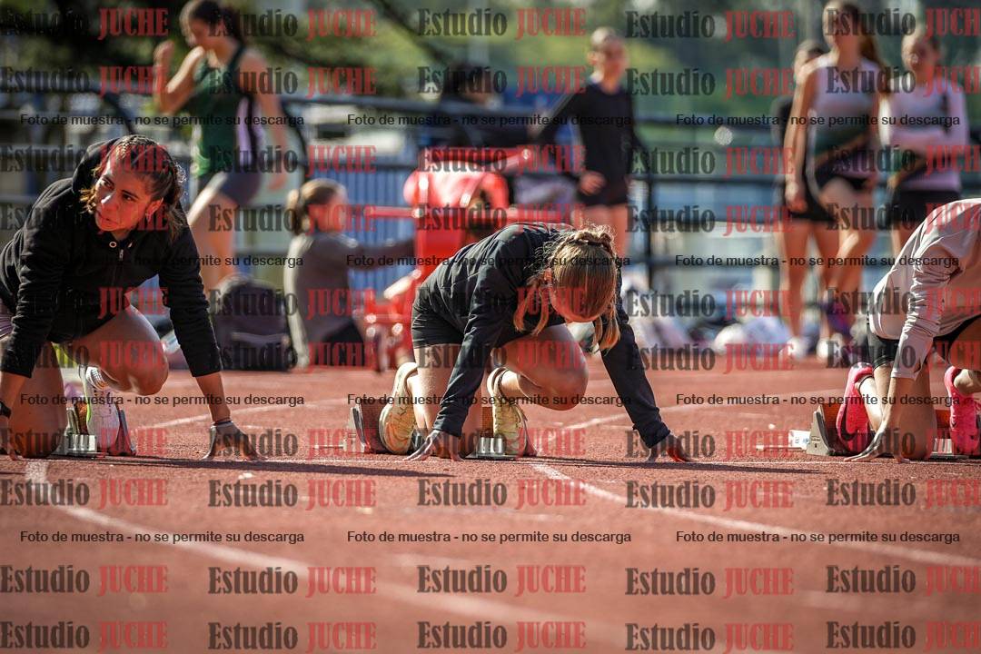 Fotos de los 100 m llanos de mujeres