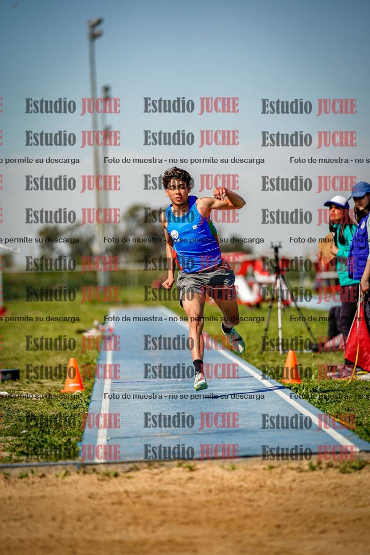 Fotos del salto triple de varones