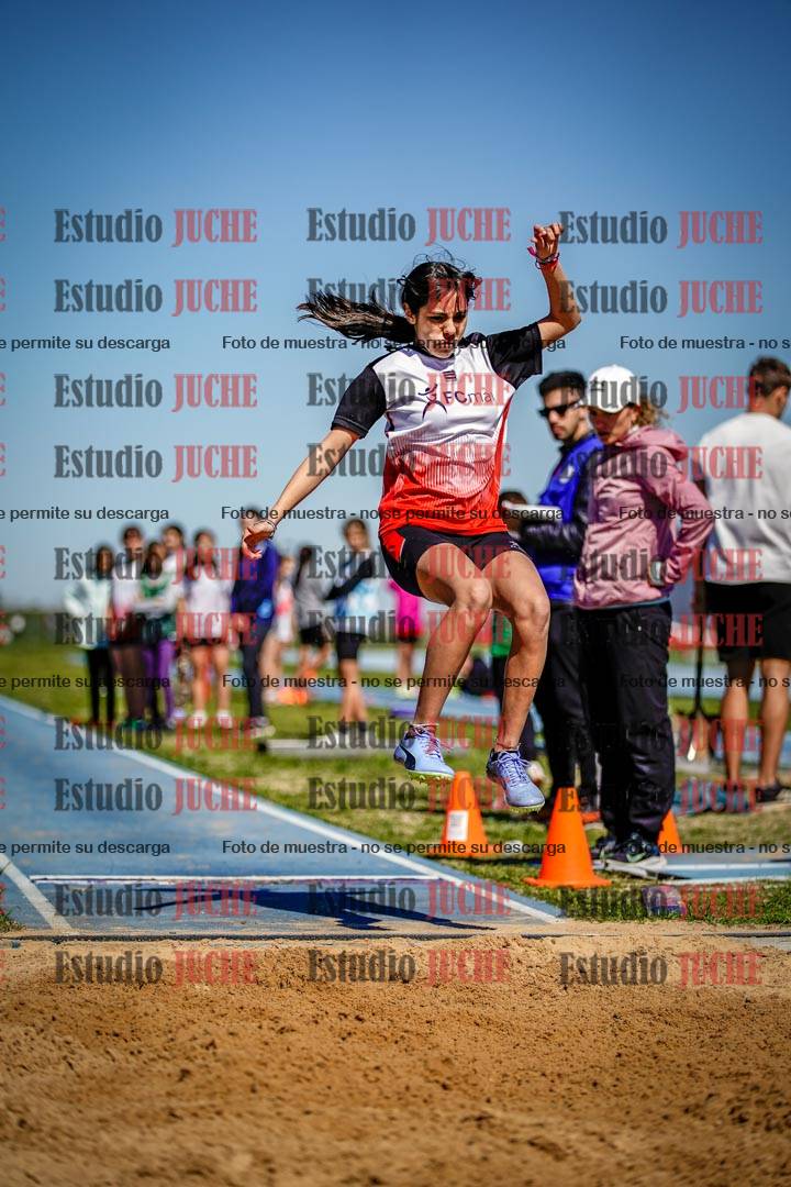 Fotos del salto en largo de mujeres - U15