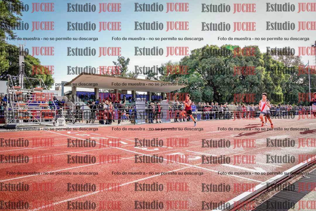Fotos de los 100 m llanos de varones