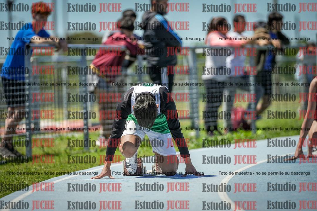 Fotos de los 200 m llanos de varones