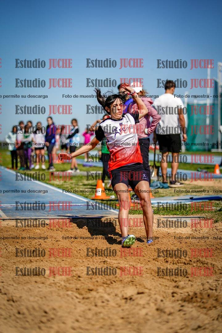 Fotos del salto en largo de mujeres - U15