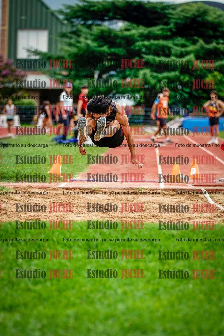 Fotos del salto en largo de varones